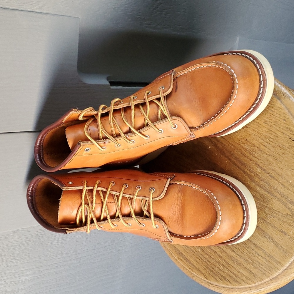 Red Wing 3375 women's legacy Moc Toe Oro boots 9.5 USA made